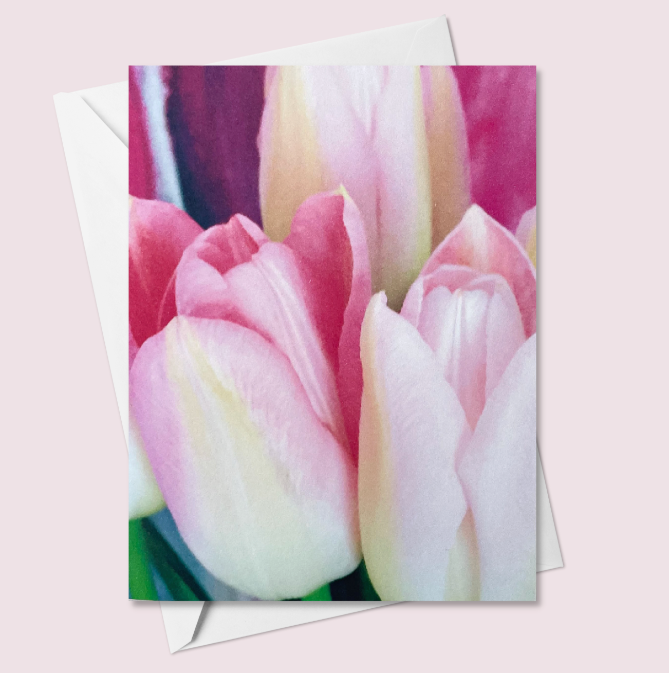 MOTHER'S DAY TULIP PHOTO GREETING CARD