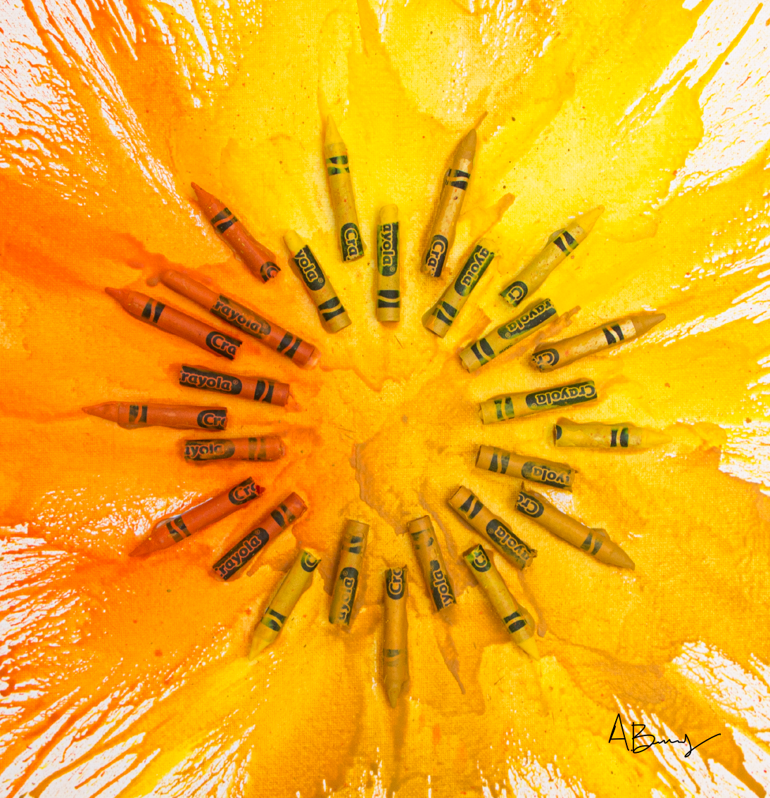 Sunshine for a Charity - Crafting for a Cure 8" x 8"