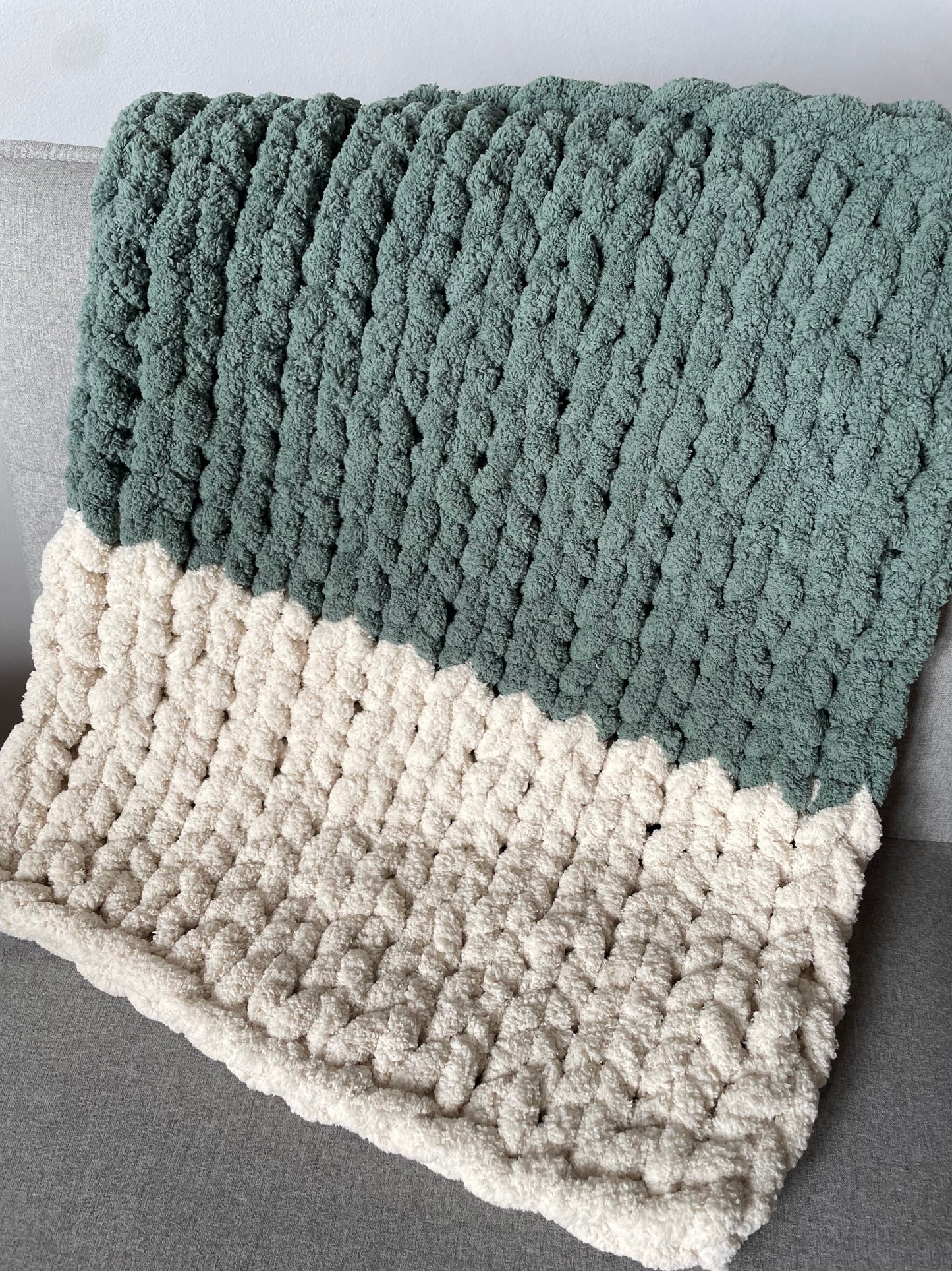 Healing Hand, Chunky Knit Stroller Baby Blankets