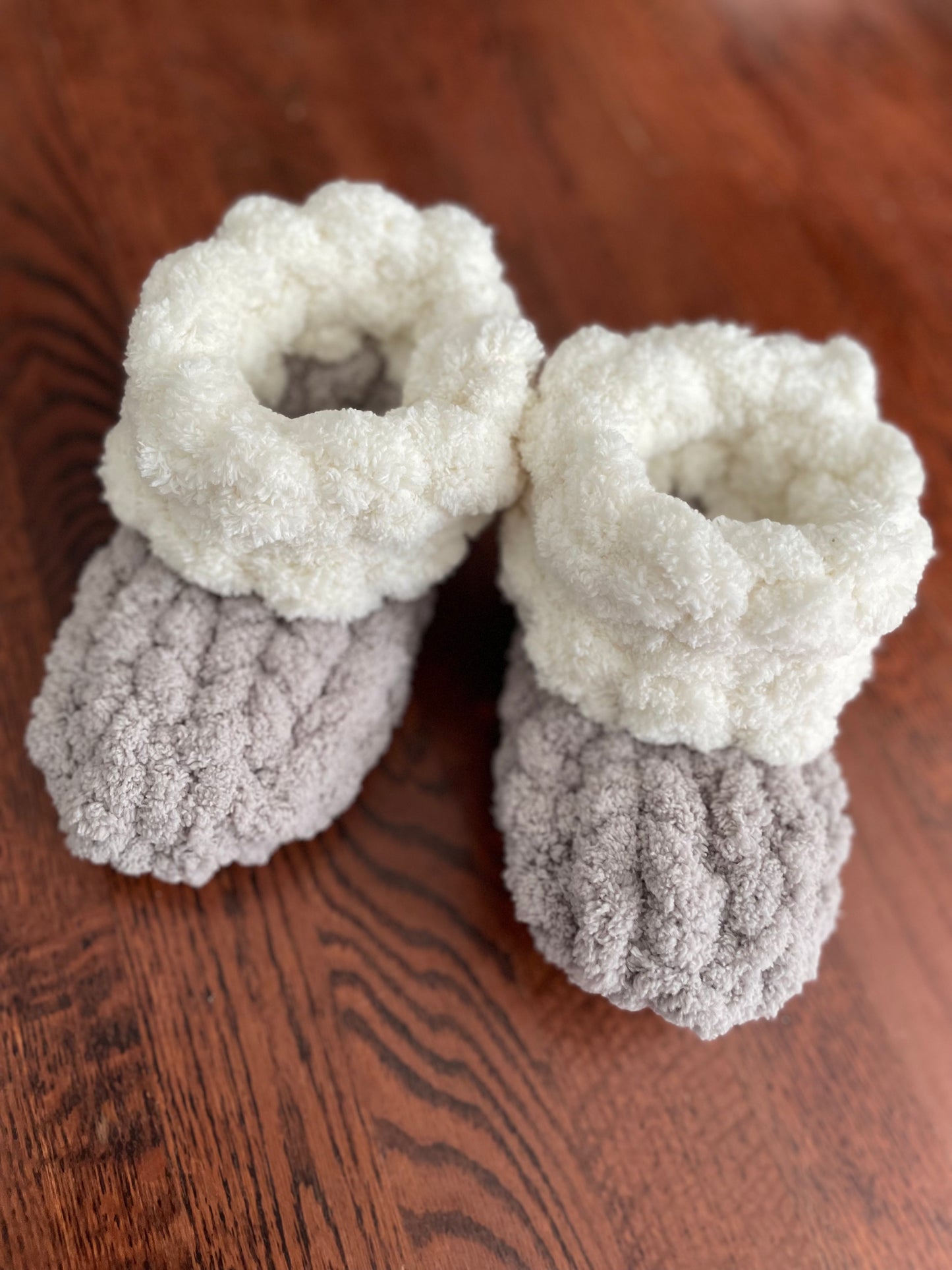Chunky Knit Slipper Booty - Kid’s Size