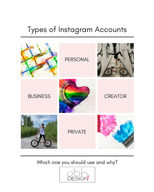 Types of Instagram Accounts: Which one you should use and why!?