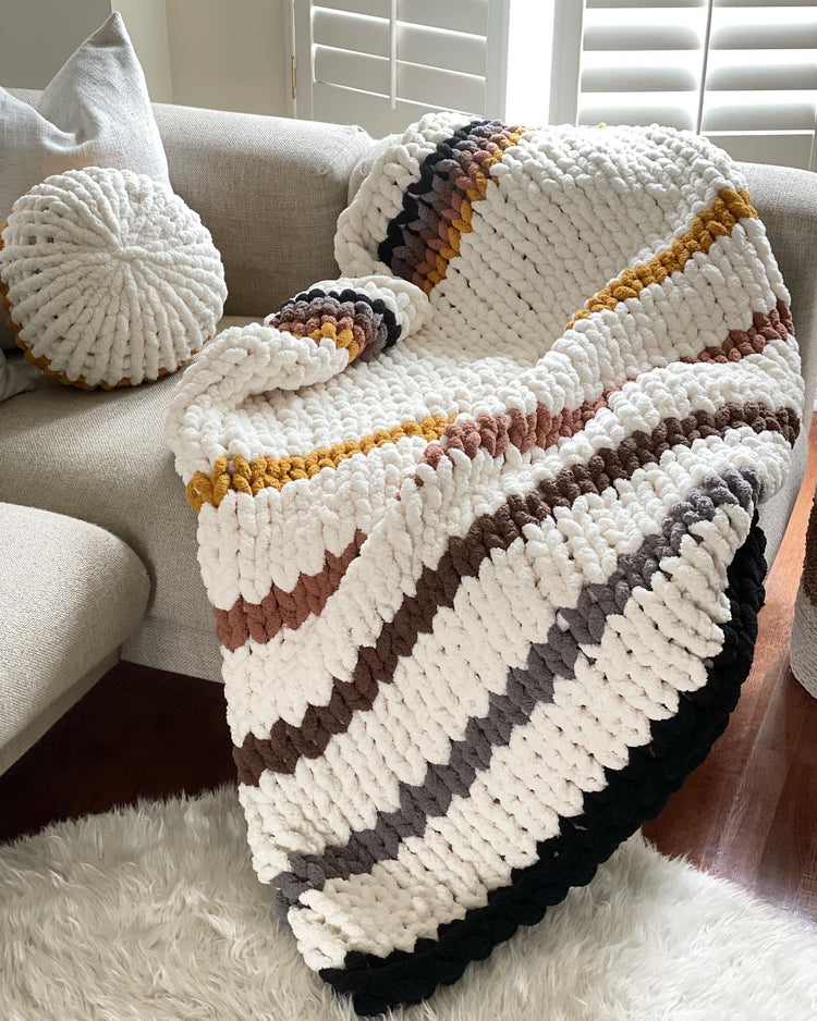 CHUNKY KNIT BLANKETS | OFF BY HEART DESIGN – Off By Heart Design