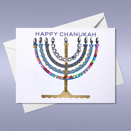 Happy Chanukah Menorah