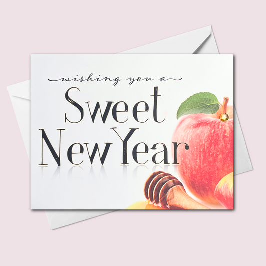 Wishing You a Sweet New Year! Rosh Hashana Apple & Honey