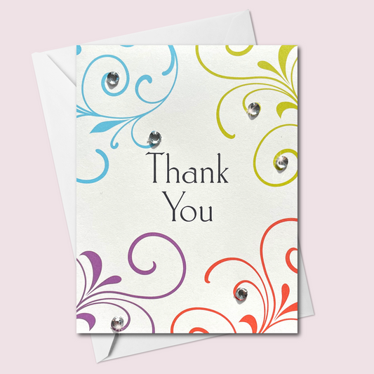 Thank You Whimsical Greeting Card