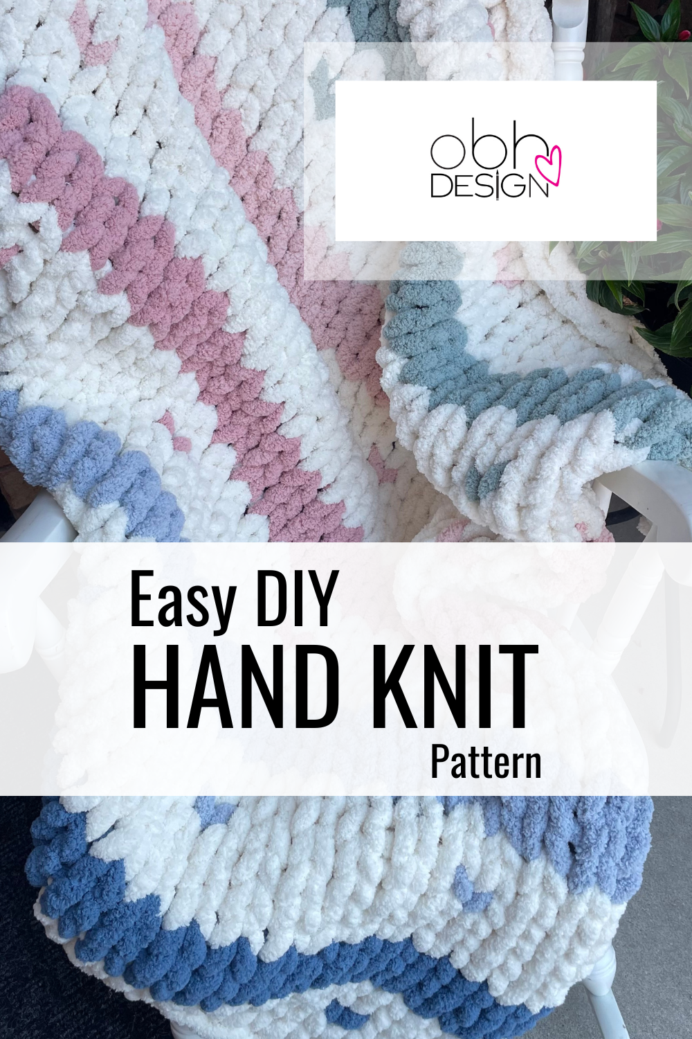 Wildflower Heart Blanket Crochet Pattern: Chunky Chenille Throw (PDF Pattern)