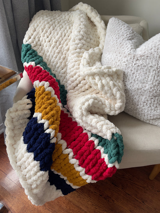 Healing Hand, Chunky Knit Blankets The Explorer