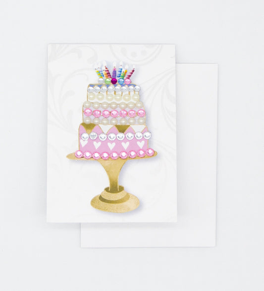 Three Tier Cake Greeting Card Mini Size