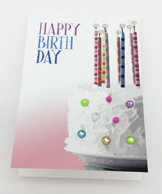 Happy Birthday Greeting Card Mini Size