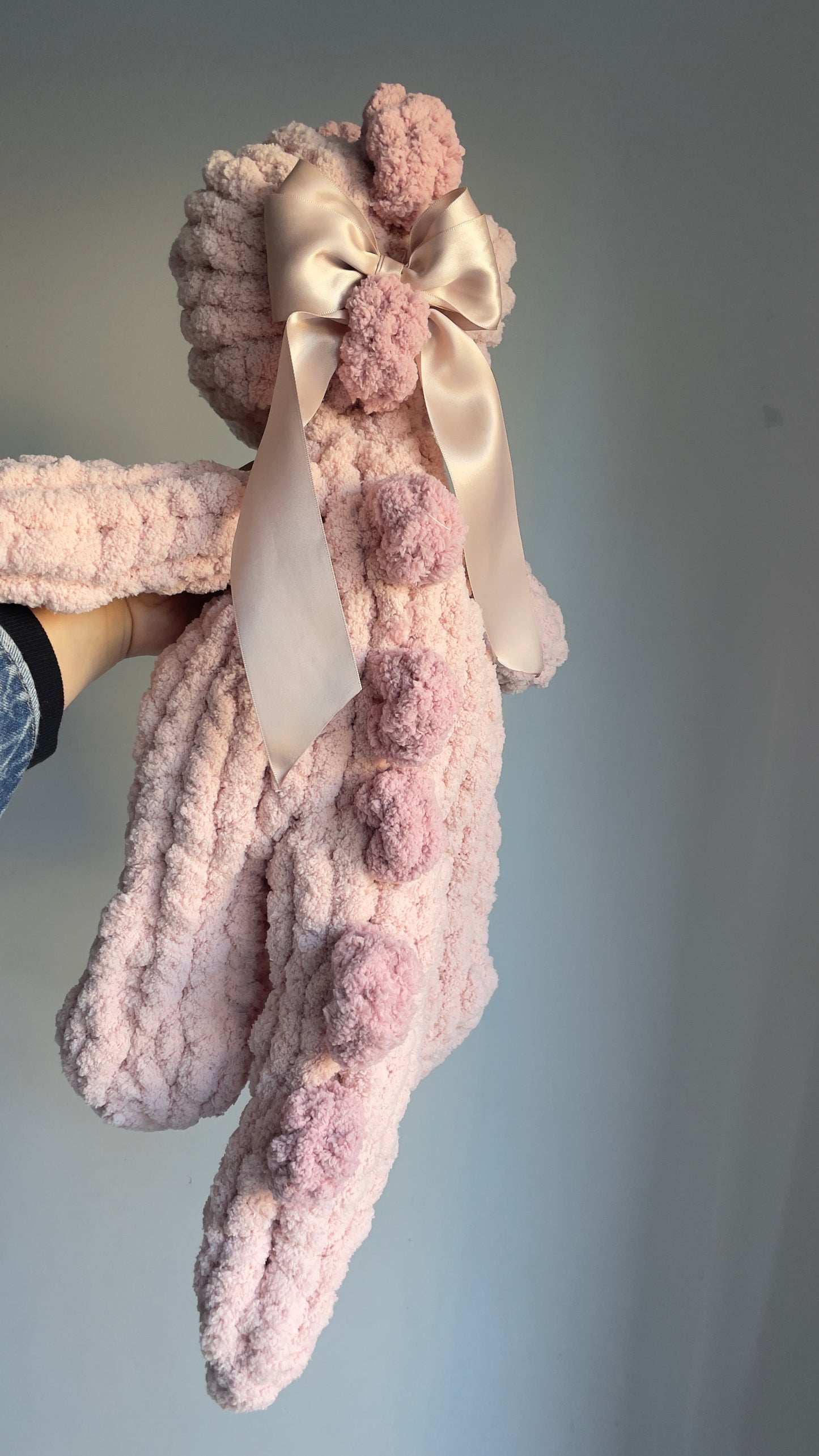 Daisy Dino Snuggler | Plush Dinosaur Toy | Chenille Yarn Dino