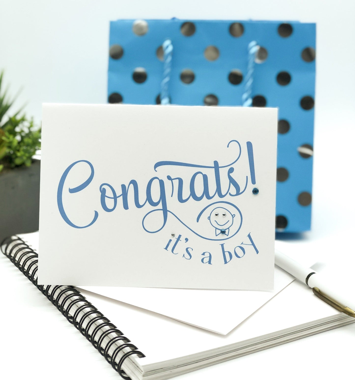 Congrats! It's a Boy! Greeting Card