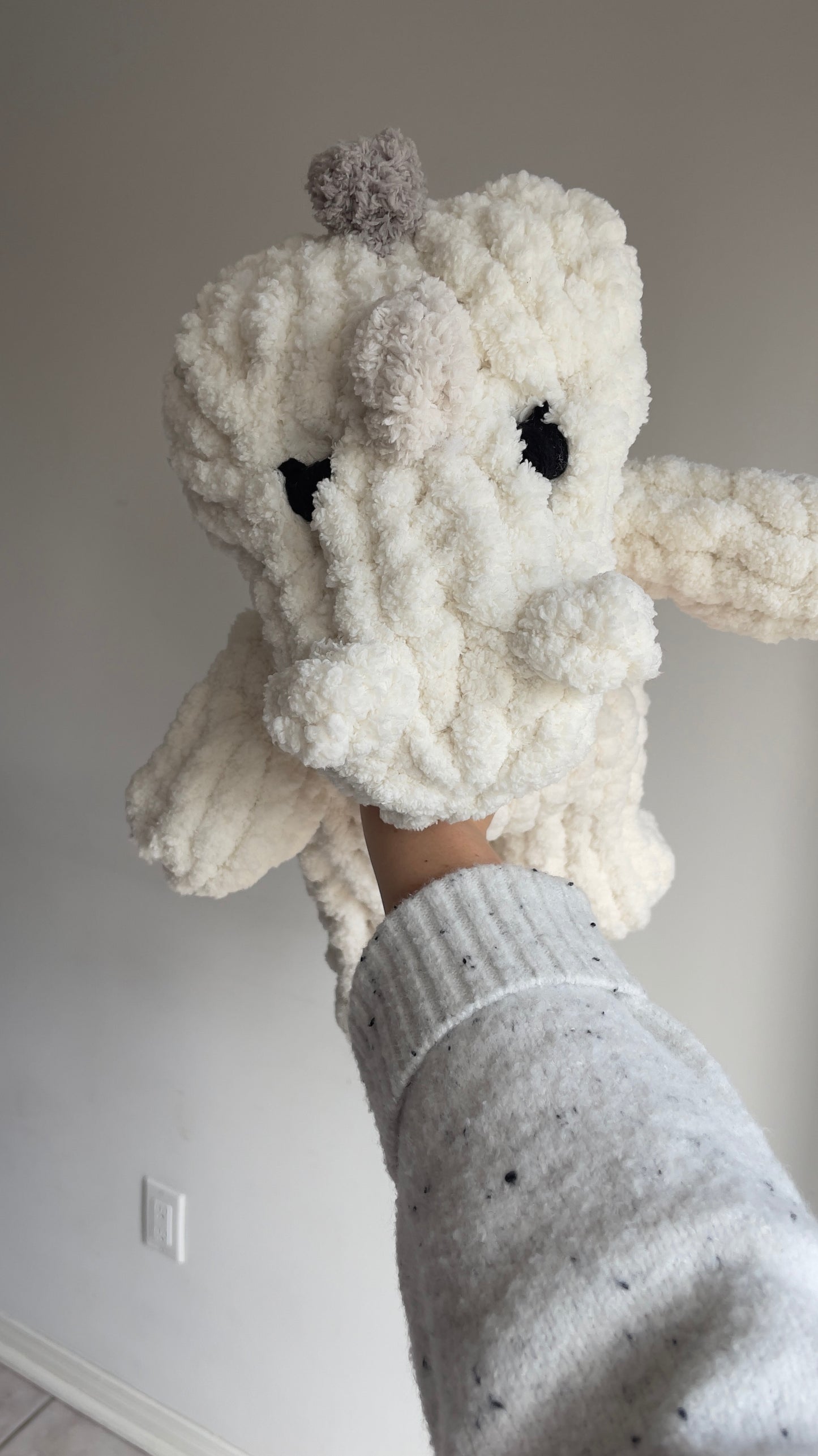 Rexy Dino Snuggler | Plush Dinosaur Toy | Chenille Yarn Dino