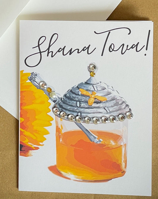 Shana Tova! Honey Pot