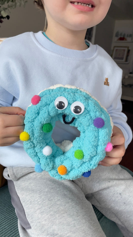 Emotional Support Donut Plush – Custom Soft Toy for Stress Relief & Smiles