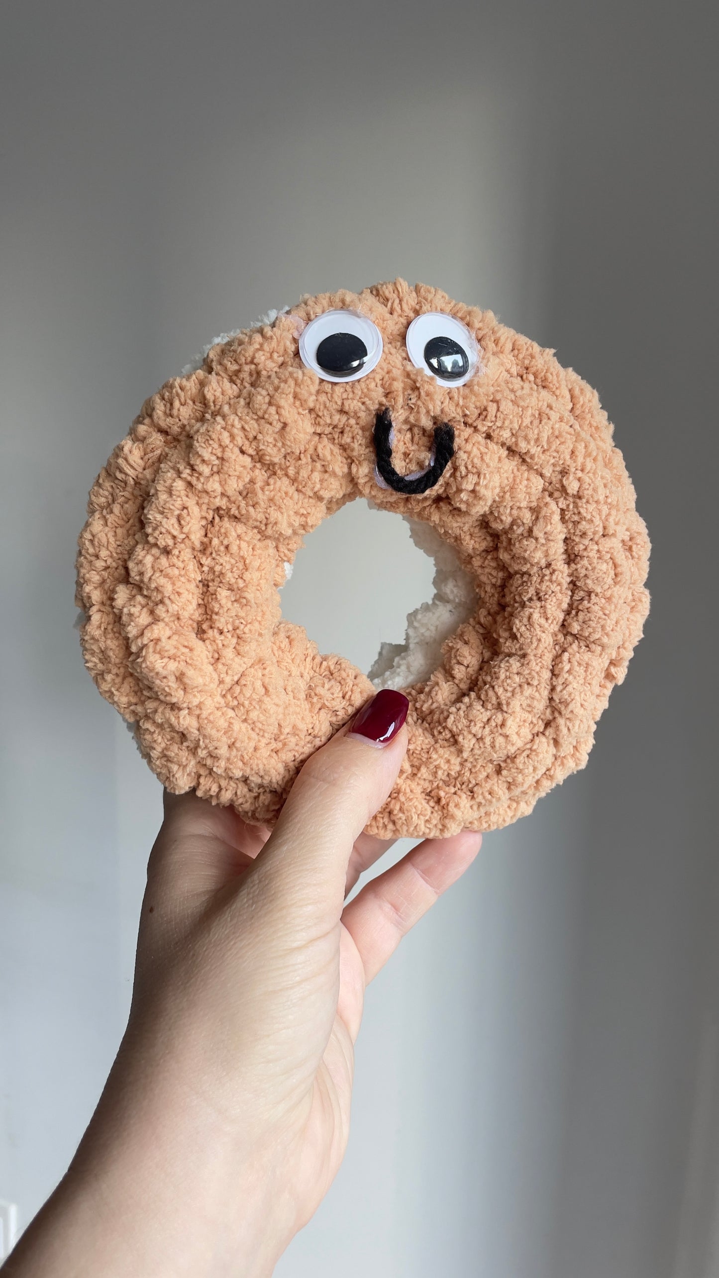 Emotional Support Donut Plush – Custom Soft Toy for Stress Relief & Smiles