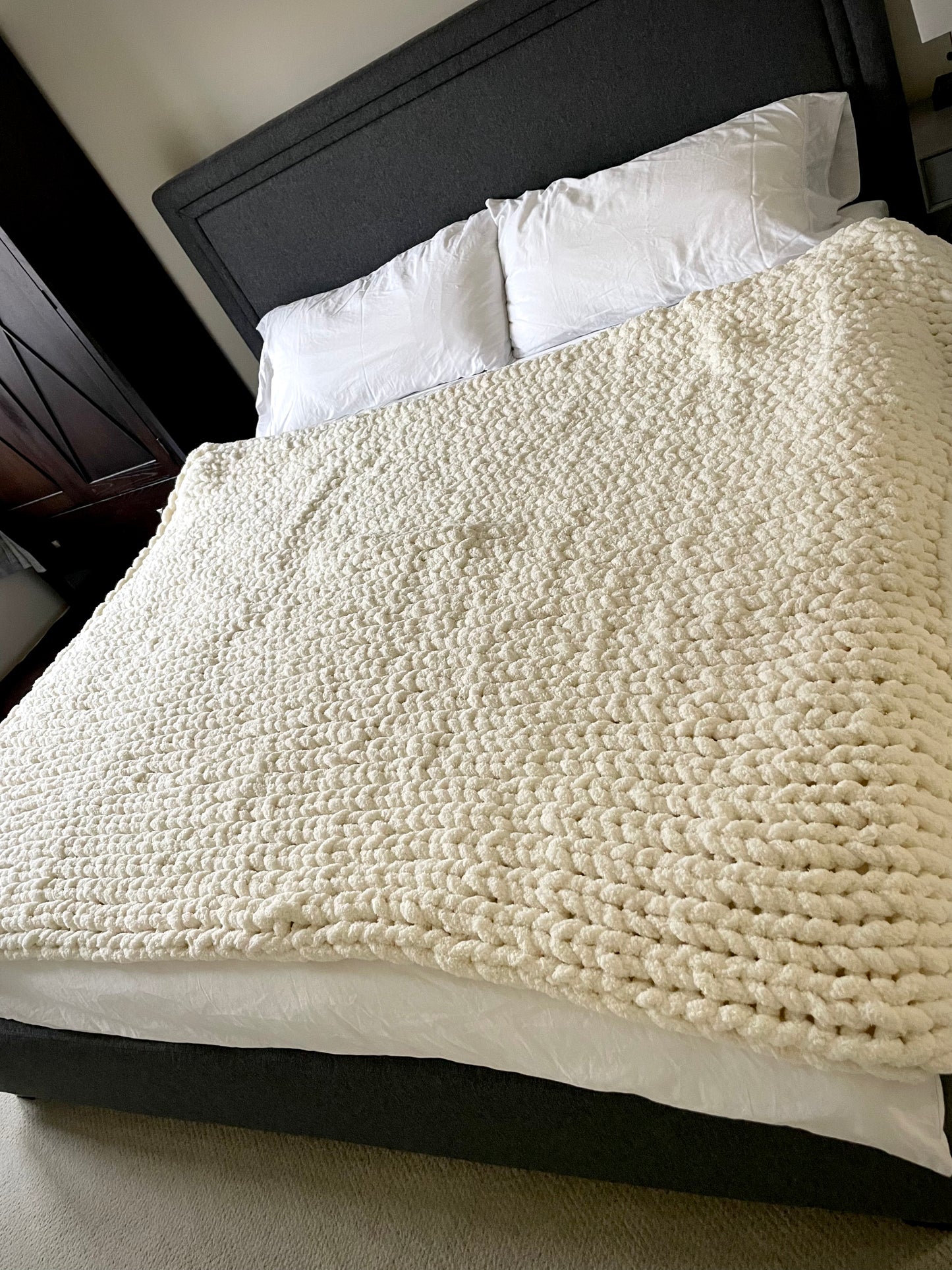 King Size Chunky Knit Blanket
