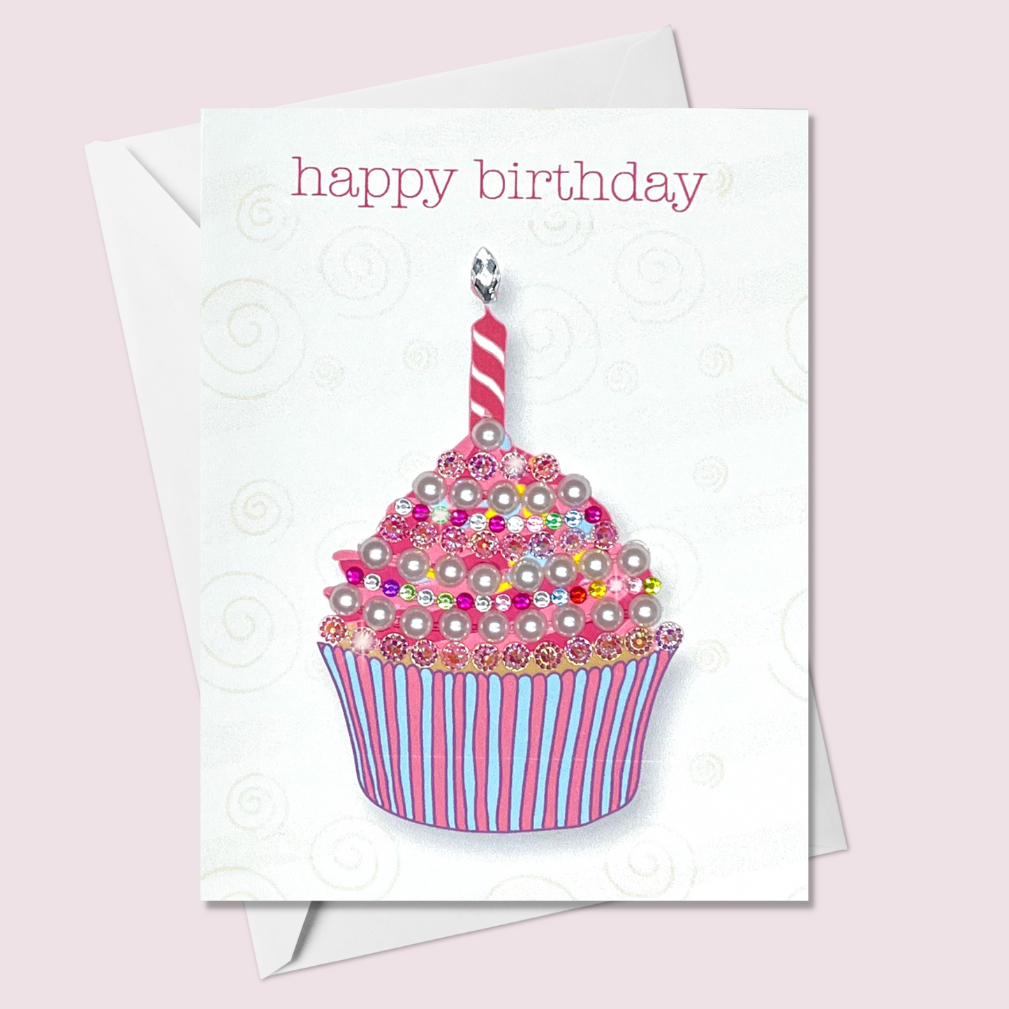 Happy Birthday Cupcake Card