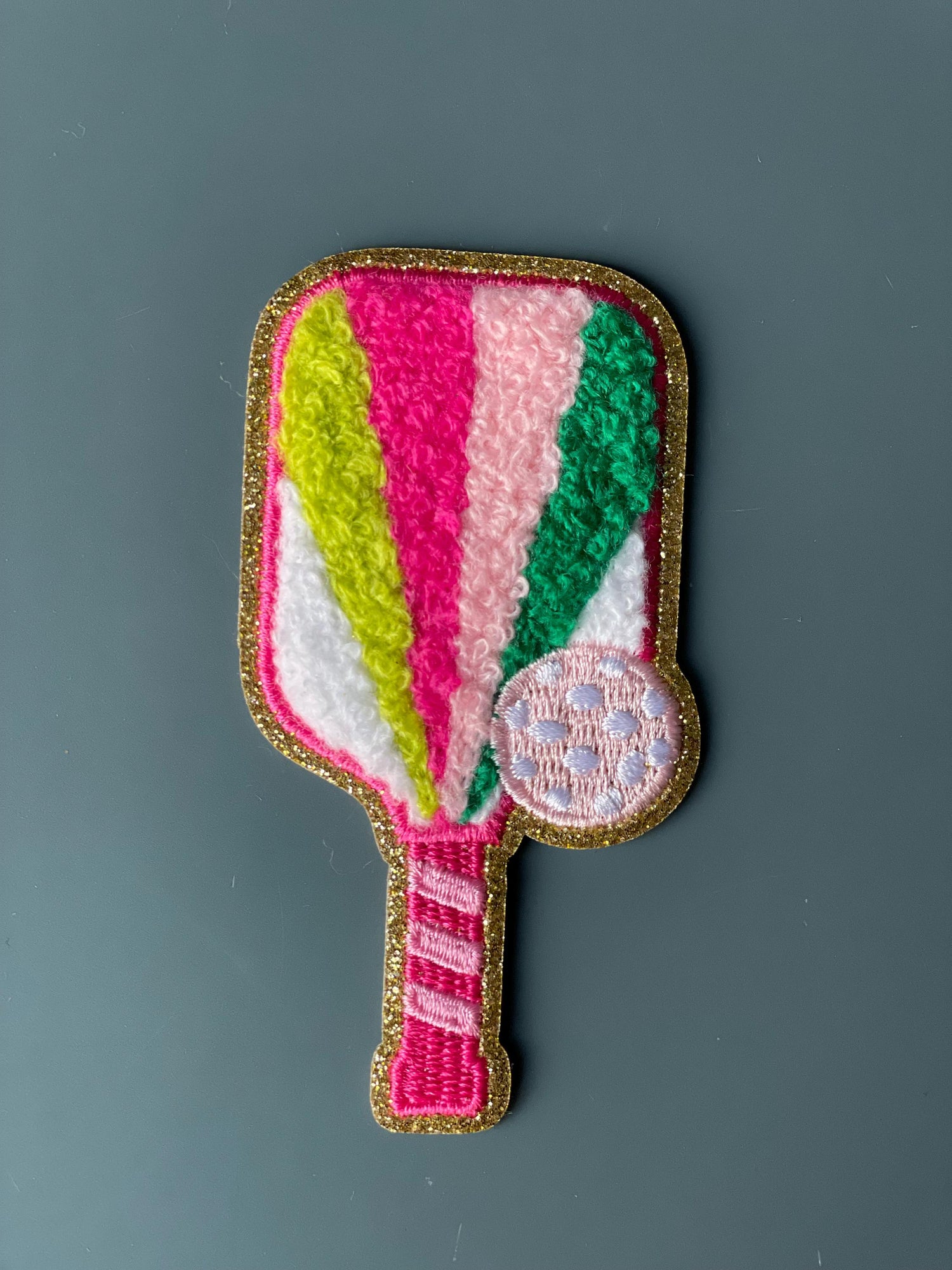 Pickleball Patch | Peel Stick, Sew On, Iron On