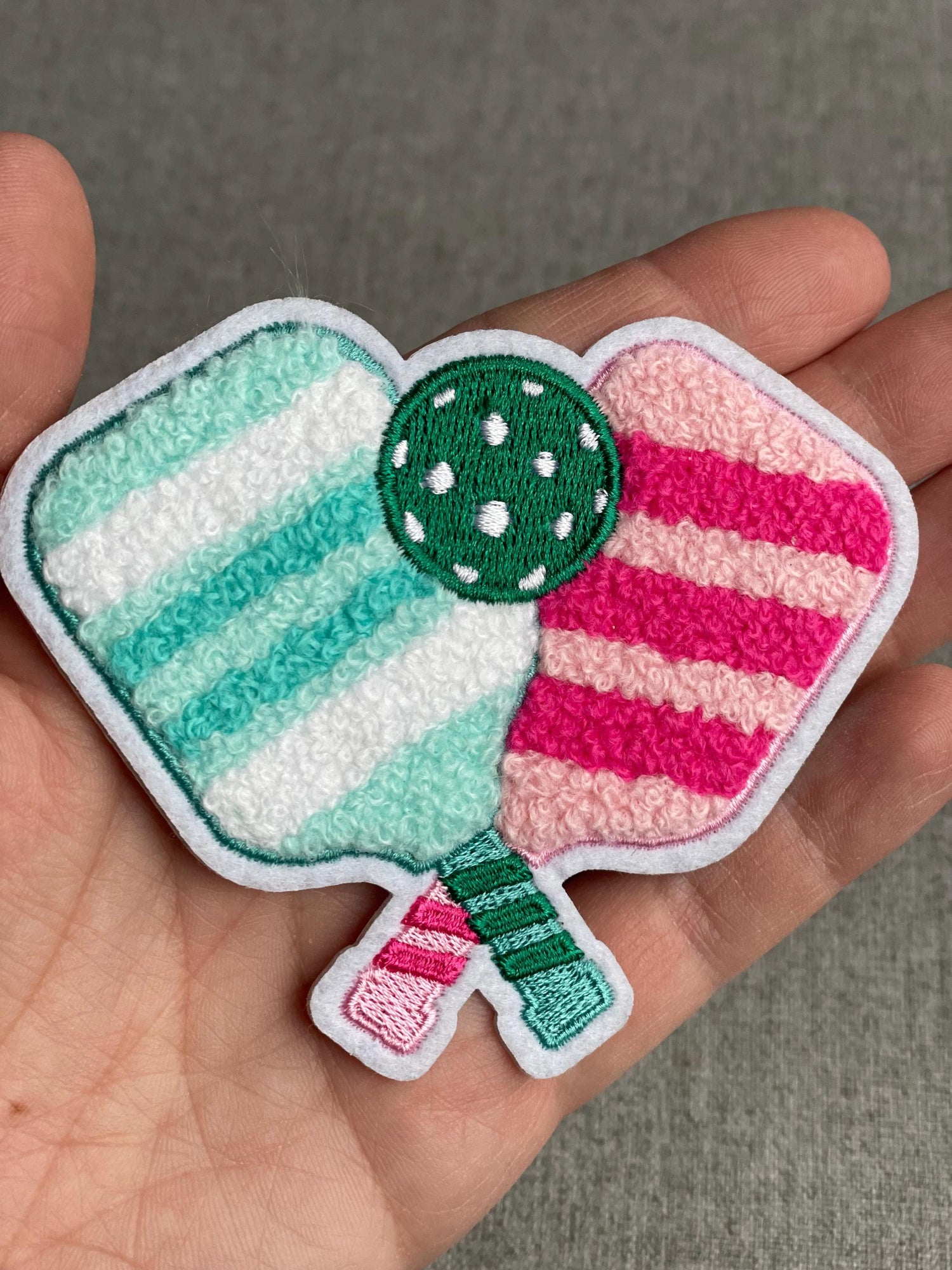Pickleball Patch | Peel and Stick, Iron or Sew-On Patch