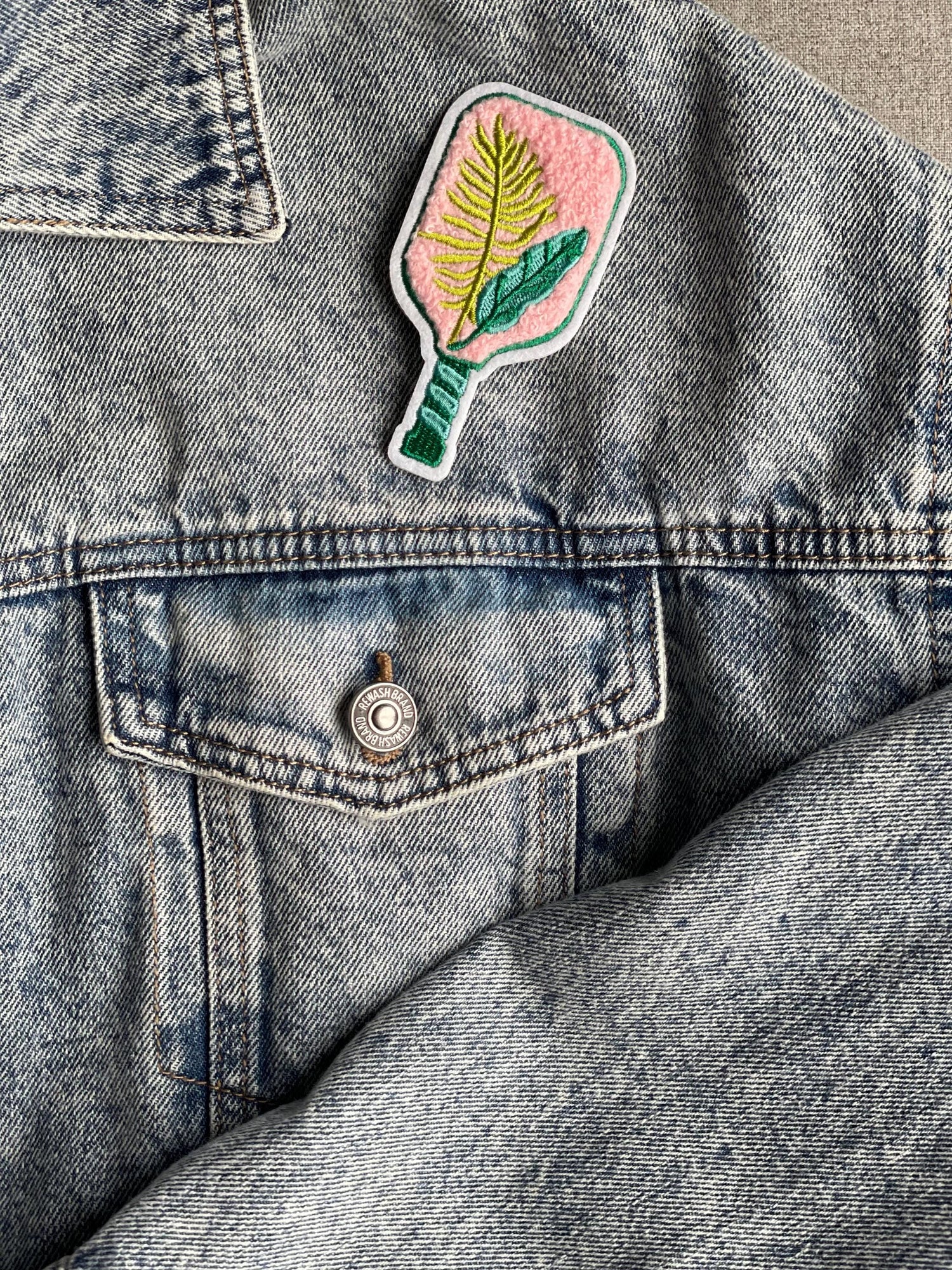 Pickleball Patch | Peel and Stick, Sew On, Iron On