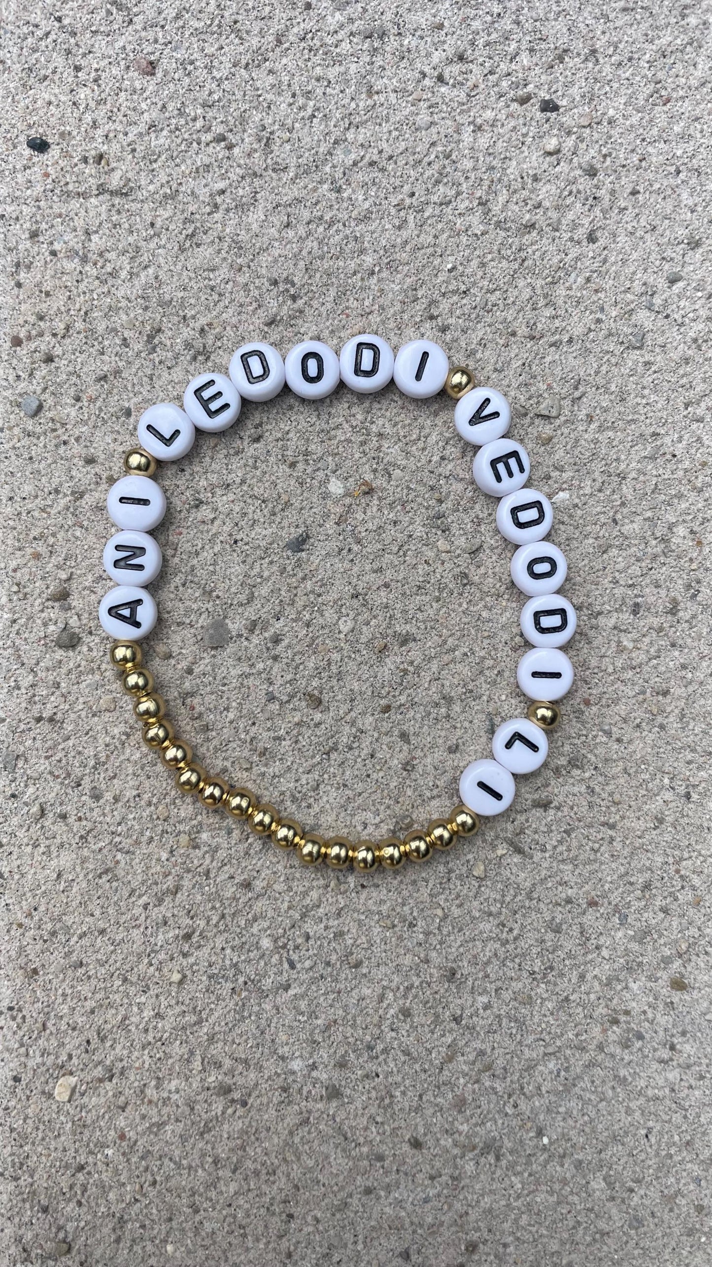 Ani Ledodi Vedodi Li Bracelet | Hebrew Verse, Gold Plated Judaica Jewelry - size 7"