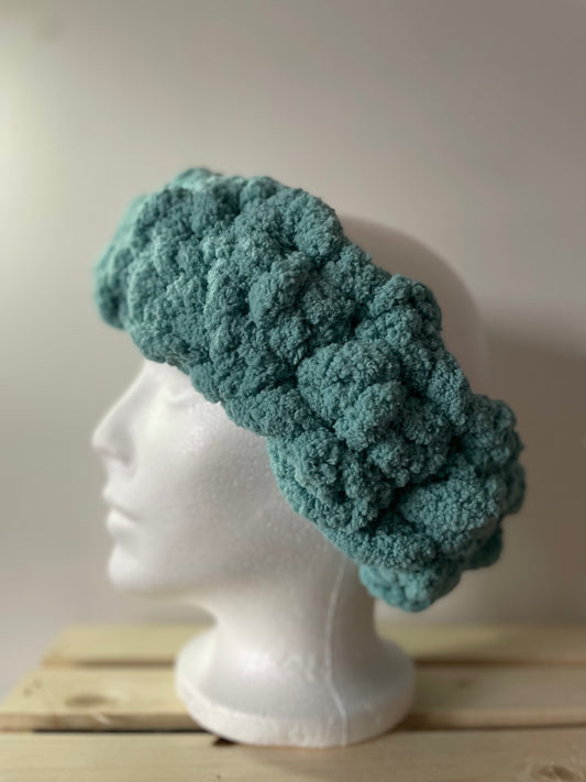 Happy Head Ear Warming Headband in Teal