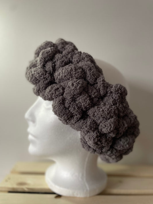 Happy Head Ear Warming Headband in Dark Grey