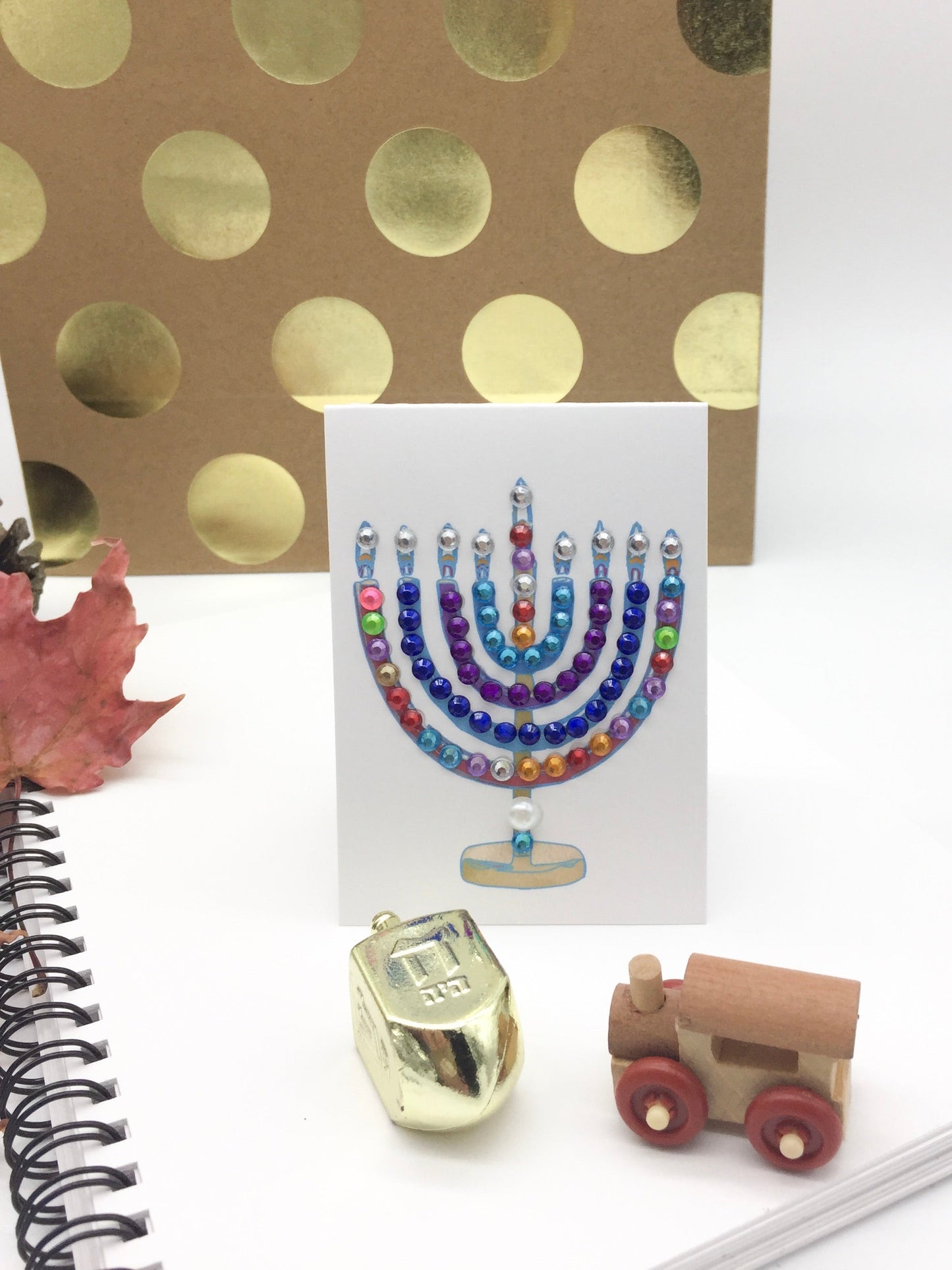 Menorah Greeting Minis