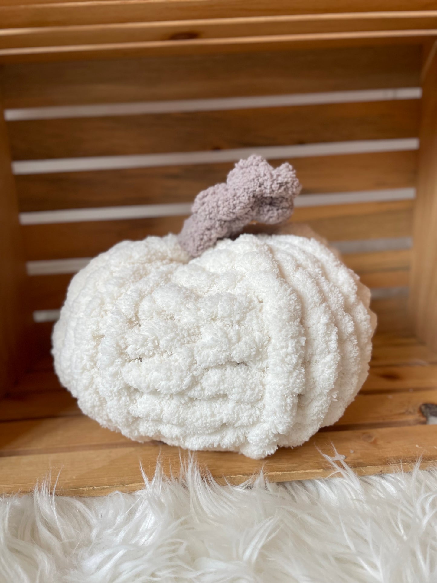 Pumpkin pillow plushie