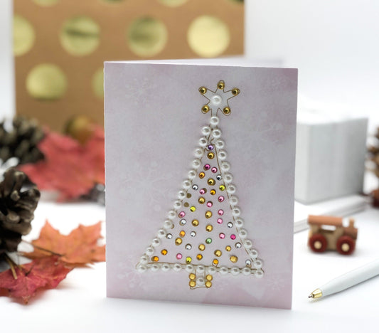 Merry Christmas Tree Greeting Card