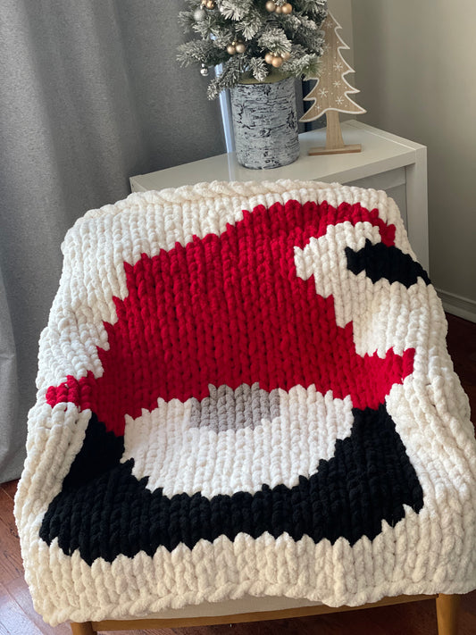 Healing Hand, Chunky Knit Blankets | Gnome Blanket Lapghan