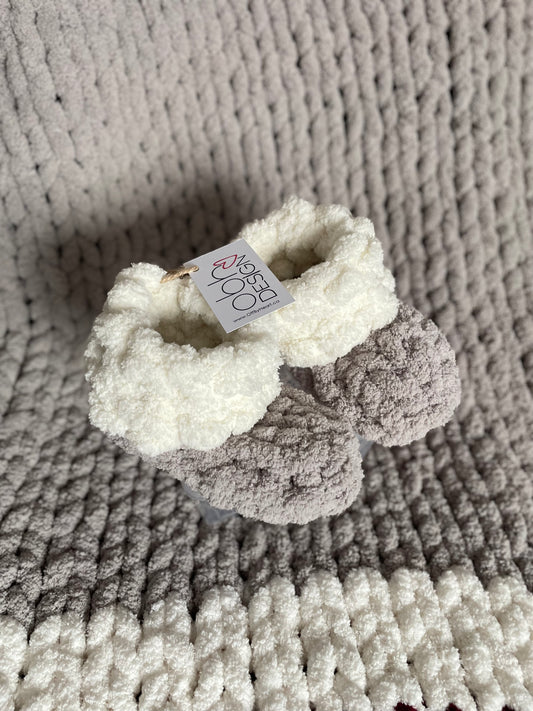 Chunky Knit Slipper Booty - Kid’s Size