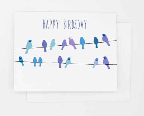HAPPY BIRDS-DAY GREETING CARD