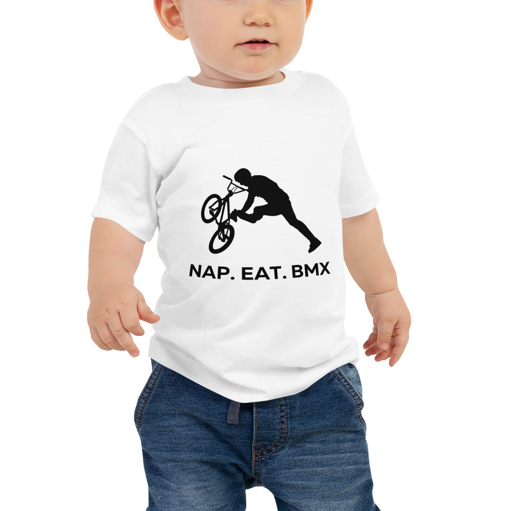 Nap. Eat. BMX - Baby Jersey Short Sleeve Tee