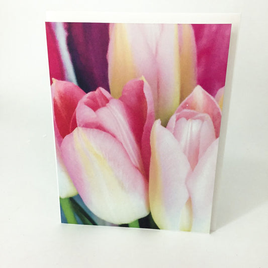 MOTHER'S DAY TULIP PHOTO GREETING CARD