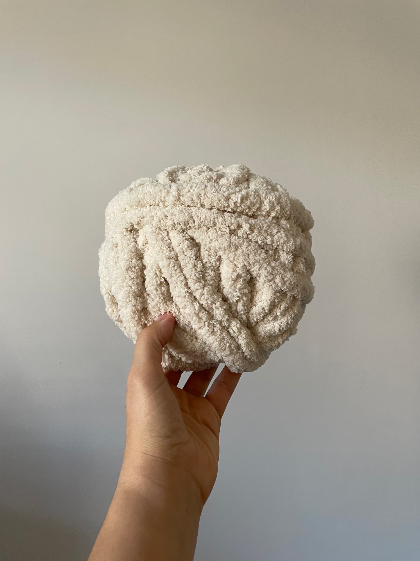 Oatmeal Chunky Yarn